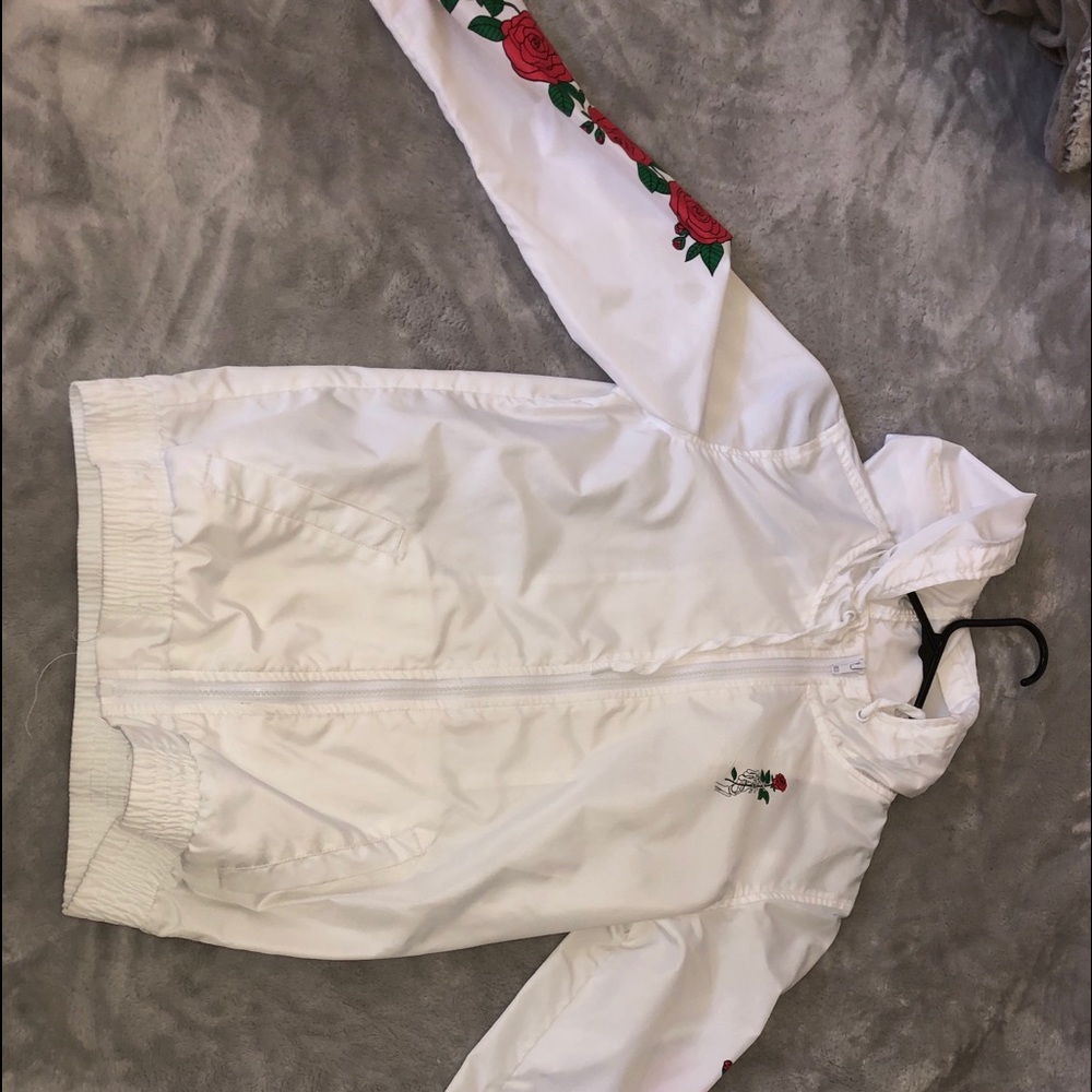 Zumiez Rose windbreaker